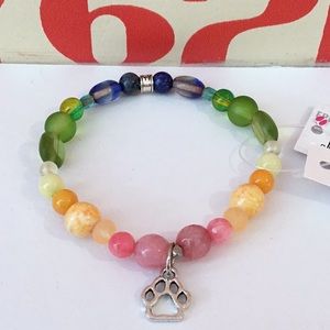 Chavez for Charity Dog Charm Bracelet, NEW WITH TAGS